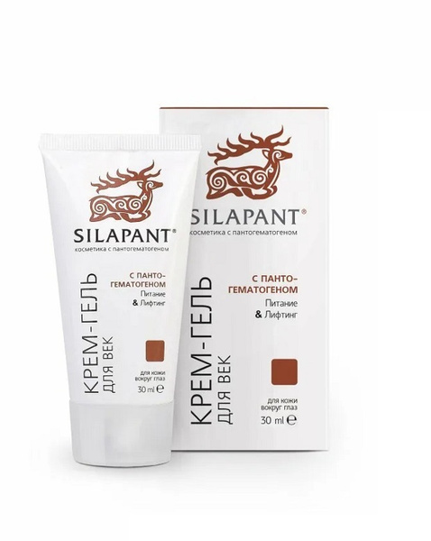 "Silapant" Крем-гель для век с пантогематогеном ПИТАНИЕ и ЛИФТИНГ, 30 ...