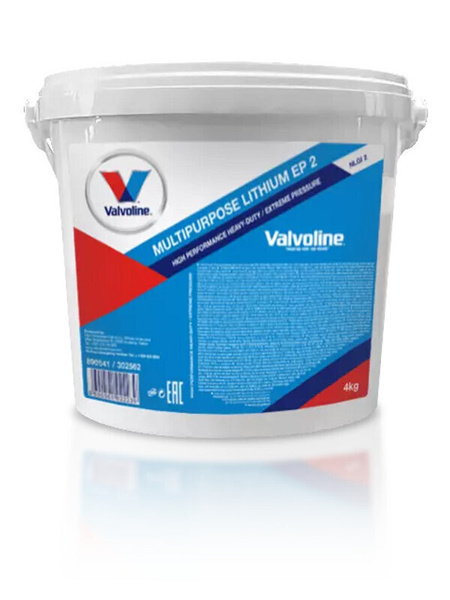 Пластичная консистентная смазка Valvoline Multipurpose Lithium EP 2 4кг ...