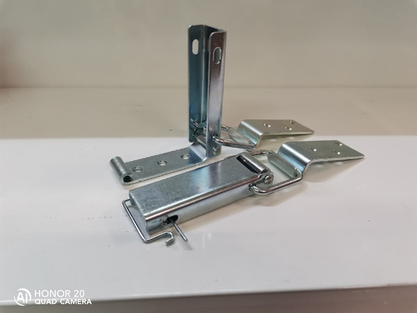 Замок - фиксатор 1-1 ГОСТ, замок защелка, замок для тары, замок лягушка ...