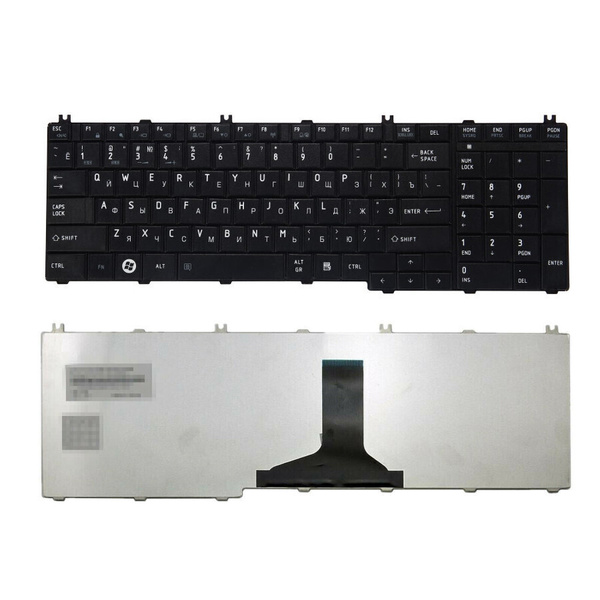Clavier AZERTY Français D'origine Pour Toshiba Satellite C650 C660 C670 - Remplacement Neuf Compatible Avec De Nombreux Modèles
