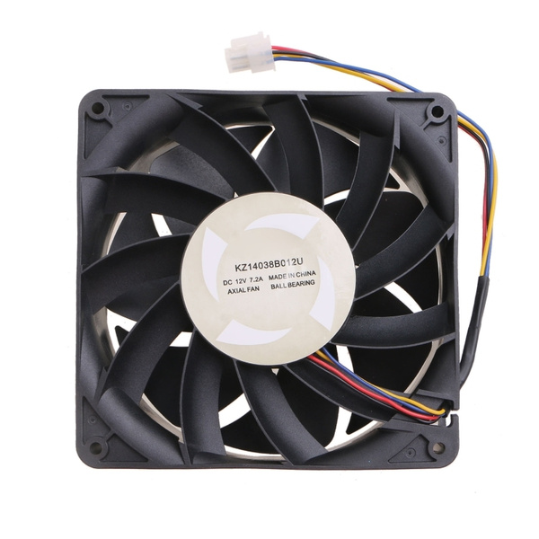 Вентилятор охлаждения KZ14038B012U для кулера what's miner 12V 7.2A 14 ...