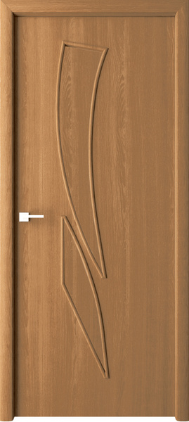 Межкомнатная дверь ВДК Стрелиция ДГ, Цвет миланский орех, 800x2000 мм ...