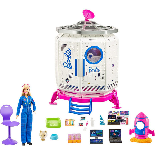 Barbie Mattel Кукла Барби с Тематическим набором Космическая станция ...