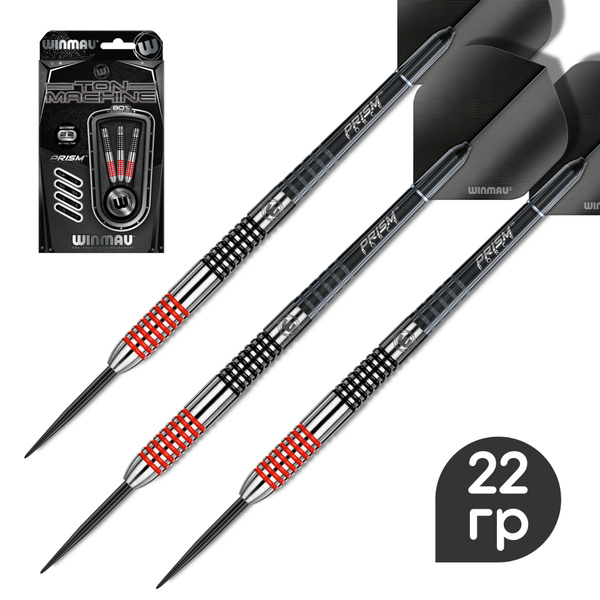 Дротики для дартс, Winmau Ton Machine - купить с доставкой по выгодным ...