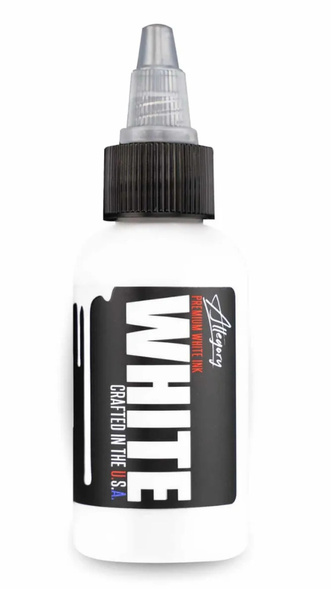 Краска для татуировки Allegory White, 2 oz - 60 мл, белая краска для ...
