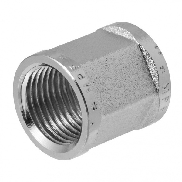 Муфта шестигранная MASTERPROF 3/4" ВР-ВР латунь никель, b_440000773 ...