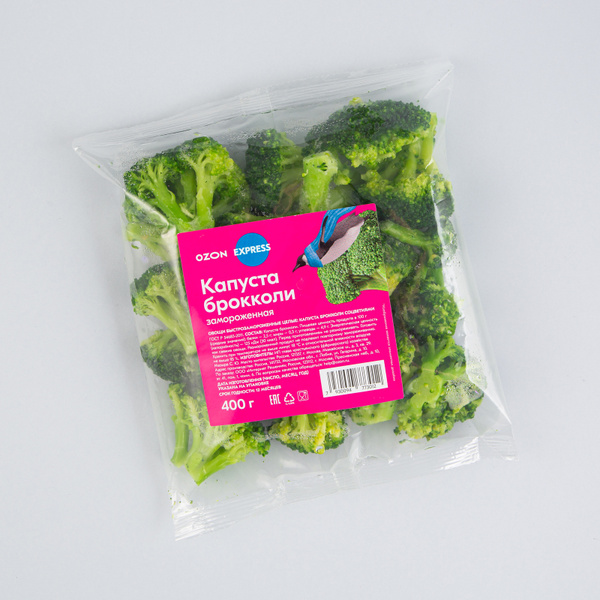 Капуста брокколи 400 г, Ozon fresh, замороженная купить на OZON по ...