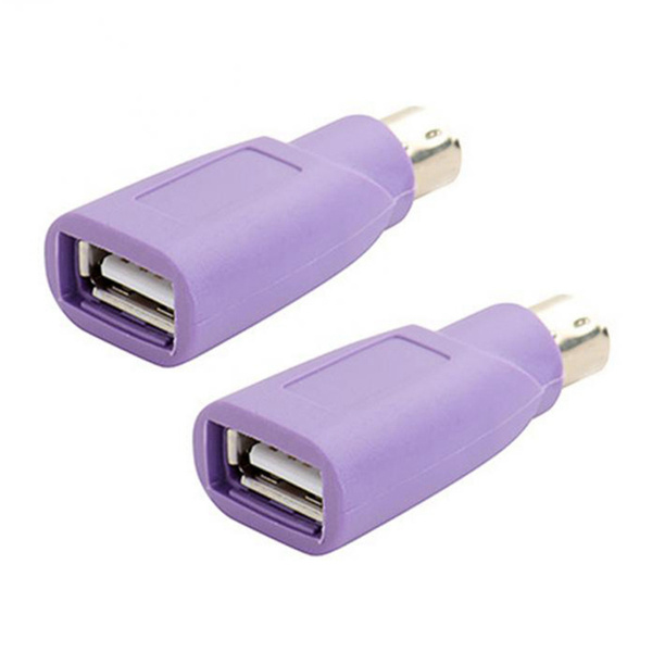 Разъем PS2-USB, мини-адаптер компьютерной мыши и клавиатуры - купить с ...