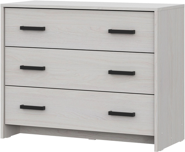 Комод SV-Мебель НМ - Мебель для спальни "МСП 1" 3 ящика, 90.1x39x72.6 ...