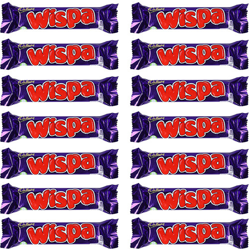 Батончики Wispa. 14шт по 36g - купить с доставкой по выгодным ценам в ...