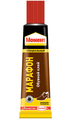 МОМЕНТ Марафон клей обувной (30мл) / МОМЕНТ Марафон клей контактный ...