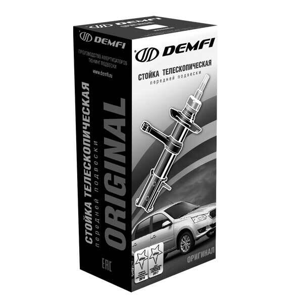 Стойка передняя ВАЗ 2190 правая газомасляная оригинал Демфи - купить по ...