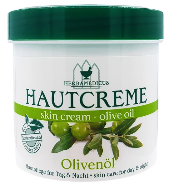 Herbamedicus skin cream Olive oil, крем для тела оливковый, Германия ...
