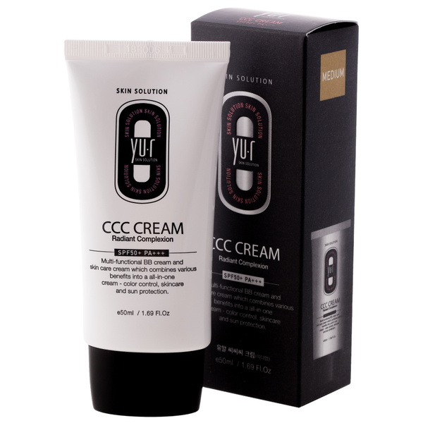 YU.R Корректирующий ССС крем Yu-r CCC Cream (medium) SPF50+ PA +++, 50 ...