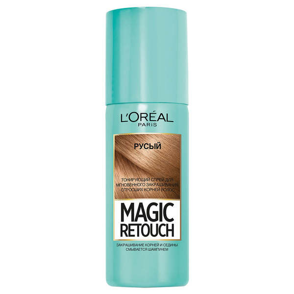 L'Oreal Paris Magic Retouch Тонирующий Спрей, тон 4 русый - купить с ...