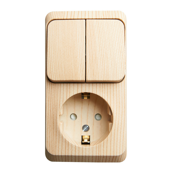 Блок выключателя с розеткой Schneider Electric Этюд BPA16-202D ...