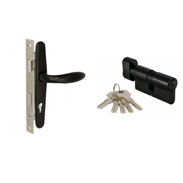 Замок для калитки - уличный с ручками (ключ-вертушка) STUBLINA 3020 К-В ...