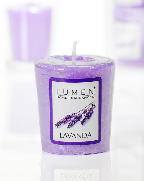 Свеча ароматическая LUMEN HOME FRAGRANCES "Лаванда" купить по выгодной ...