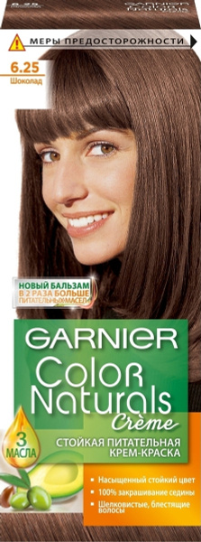 GARNIER Color Naturals Краска для волос 6.25 Шоколад - купить с ...