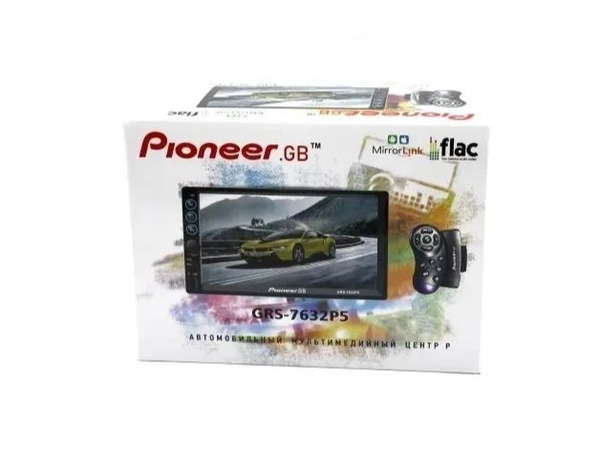 Автомагнитола пионер GB / Магнитола / 2Din GRS-7632P5, Bluetooth, SD ...