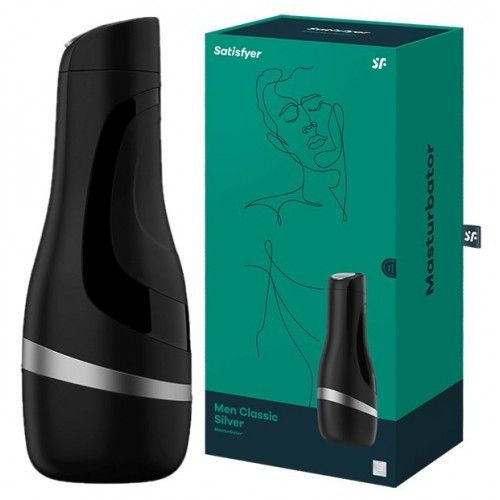 Мастурбатор в колбе Satisfyer Men Classic Silver - купить с доставкой ...