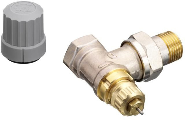 Термостатический клапан угловой 1/2" Danfoss RA-FN / RTR-FN 15 7003 ...