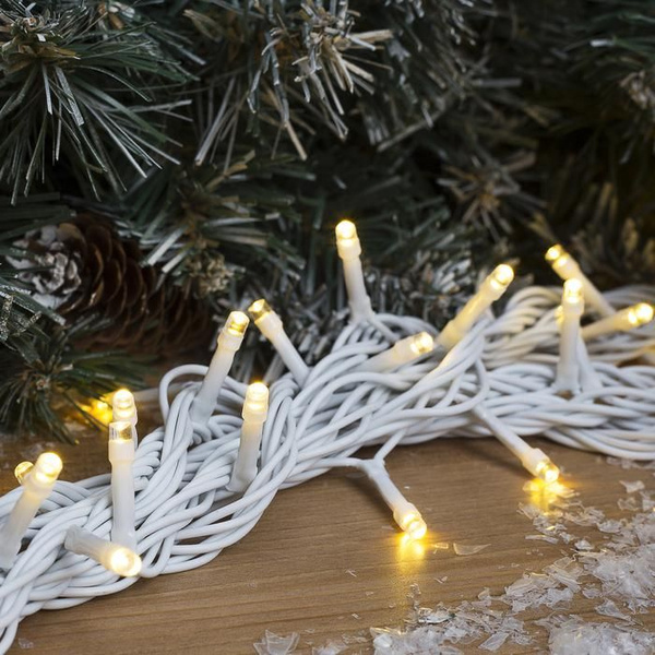 Гирлянда уличная Luazon Lighting Нить УМС, 10 м, 3W LED-100-220V, нить ...