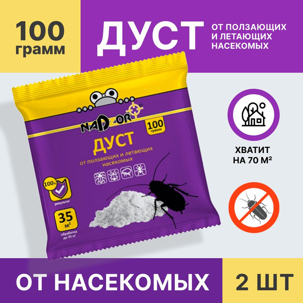 Средство от тараканов, муравьев, блох, клопов для дома и улицы Nadzor ...