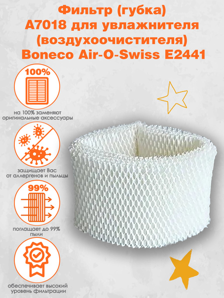 Фильтр (губка) A7018 для увлажнителя (воздухоочистителя) Boneco Air-O ...