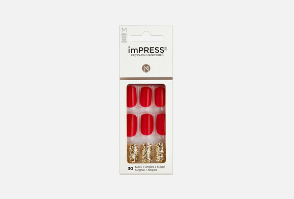 Накладные ногти KISS NEW YORK Professional Impress Manicure Accent ...