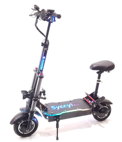 Электросамокат Syccyba R11 Mini 52V 24Ah/гидравлика Nutt/сиденье и ...