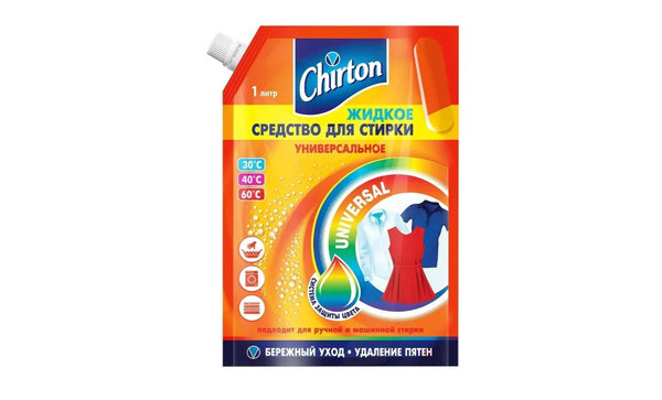 Chirton Гель для стирки универсальный, 1000 мл - купить с доставкой по ...