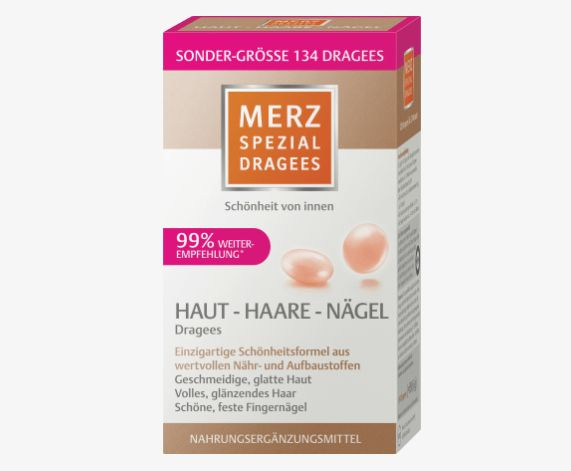 Merz (Мерц) Spezial Haut Haare Nagel Dragees Специальные драже для ...
