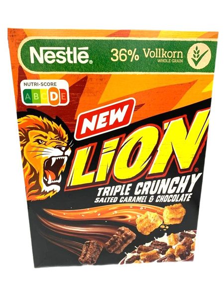 Готовый завтрак Nestle Lion Triple Crunchy / Нестле Лион Трипл Кранчи ...