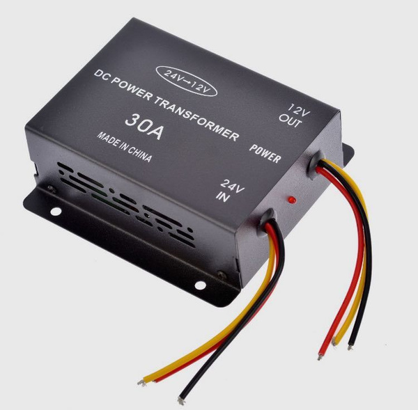 Преобразователь напряжения 24-12v 30А купить по выгодной цене в ...