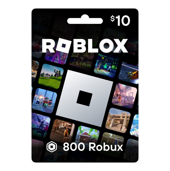 Подарочная карта Roblox на 800 робуксов, Robux купить c доставкой на ...