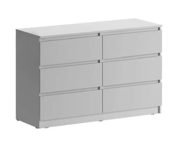 Комод Фабрика МИФ Комод "Челси", 120.2x45,6x76.8 см, 6 ящ. - купить по ...