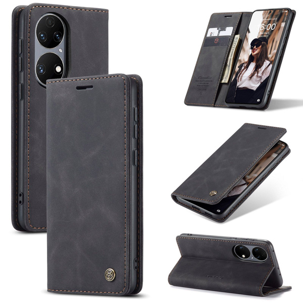 Чехол-книжка для Huawei P50 Pro / Хуавей Р50 Про,черный - купить с ...