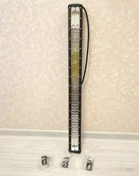 Балка светодиодная 432W 144 диода 800*78*68 10/30V комб.свет 3-х рядная (КЭП)