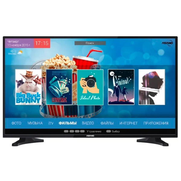 Характеристики Asano Телевизор 24LH8010T 24" HD подробное описание ...
