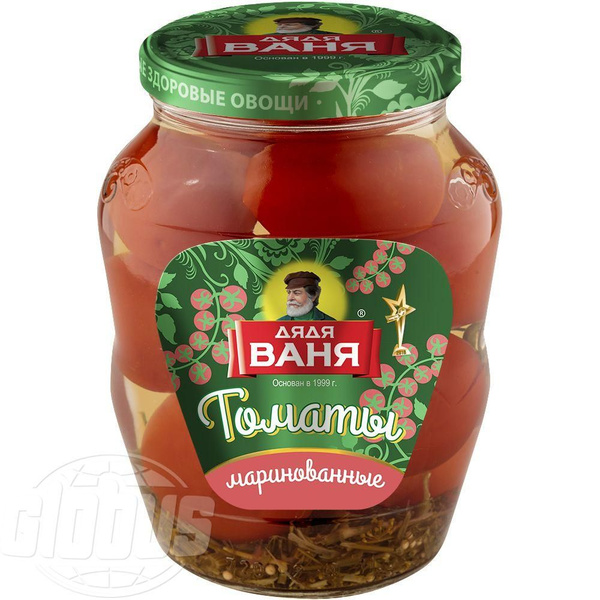 Томаты маринованные Дядя Ваня, 680 г - купить с доставкой по выгодным ...