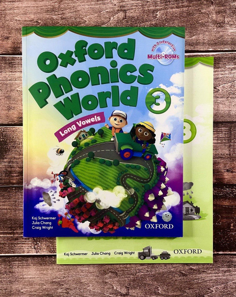 Oxford Phonics World Level 3. Полный комплект. Student Book + Workbook ...