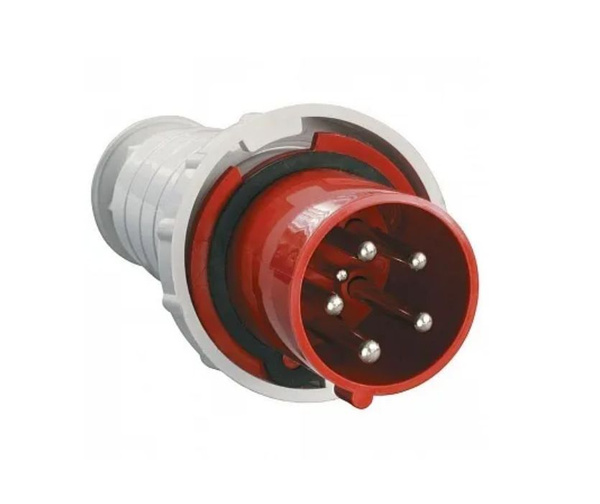 Вилка электрическая кабельная 63А 3P+N+PE 380-415В IP54 ССИ-035 IEK ...