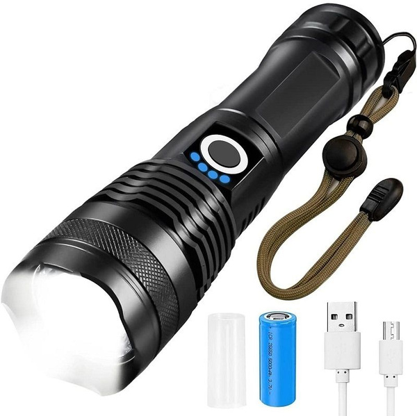 Фонарь светодиодный сверхъяркий P-90 ZOOM, для охоты и рыбалки - купить ...