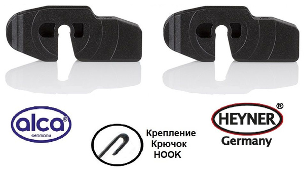 Адаптер щетки стеклоочистителя Alca 298000AH, крепление Крючок (Hook ...