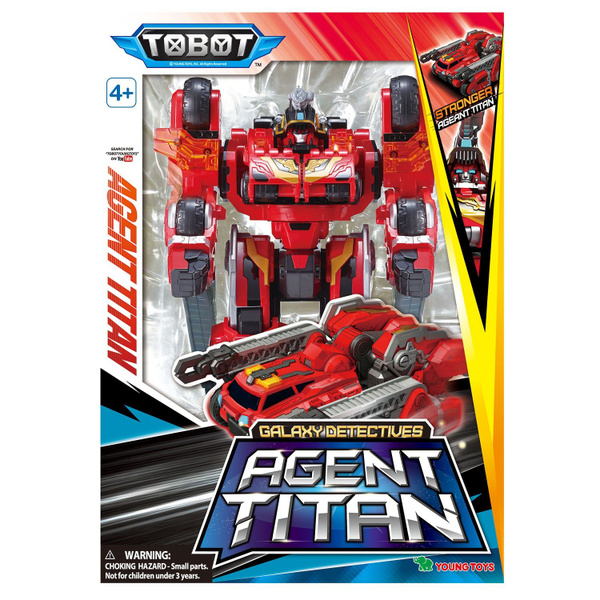 Робот Трансформер Детективы Галактики АГЕНТ ТИТАН, Young Toys, 301108 ...