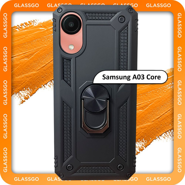 Чехол противоударный бронированный на Samsung A03 Core, накладка для ...