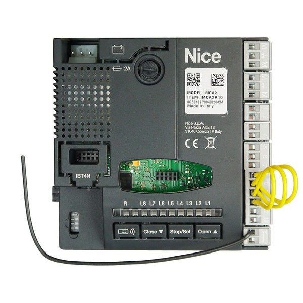 Схема блока управления nice Плата блока управления NICE SPMCA2 (MCA2) для wg2024, wg4024, wg3524, wg5024 - к