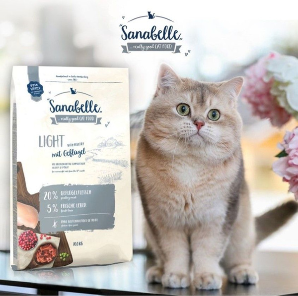 Корм для кошек сухой Sanabelle Light 0,4 кг - купить с доставкой по ...