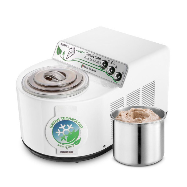 Мороженица автоматическая Nemox I-Green Gelatissimo Exclusive White, 1 ...